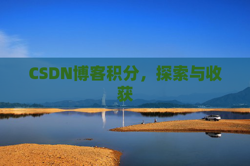 CSDN博客积分，探索与收获